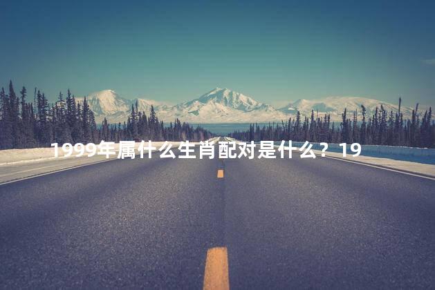 1999年属什么生肖配对是什么？1999年属什么生肖的配对？