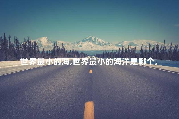 世界最小的海，世界最小的海洋是哪个