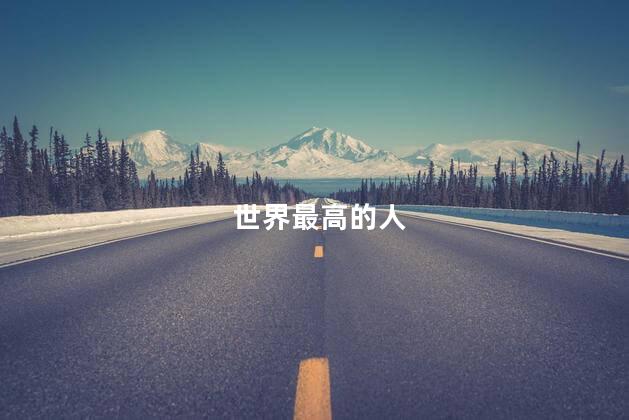世界最高的人