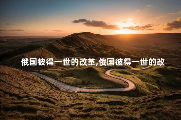 俄国彼得一世的改革，俄国彼得一世的改革背景