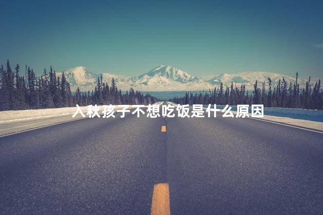 入秋孩子不想吃饭是什么原因