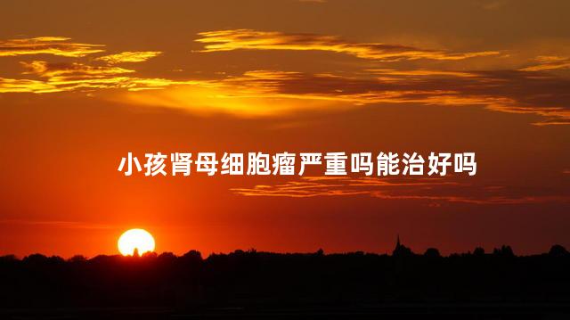 小孩肾母细胞瘤严重吗能治好吗