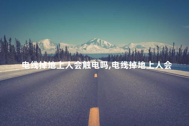 电线掉地上人会触电吗，电线掉地上人会触电吗
